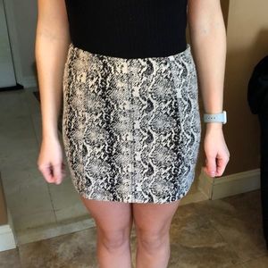 Free people skirt